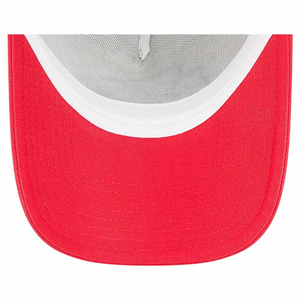 Kansas City Chiefs New Era Women's Friendship Bracelet 9FORTY Adjustable Hat - White/Red Hats