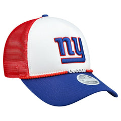 New York Giants New Era Women's Friendship Bracelet 9FORTY Adjustable Hat - White/Royal Hats