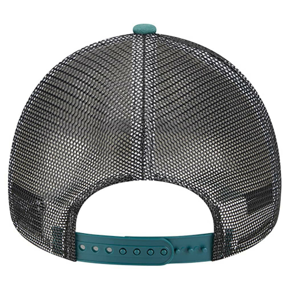 Philadelphia Eagles New Era Women's Friendship Bracelet 9FORTY Adjustable Hat - White/Midnight Green Hats