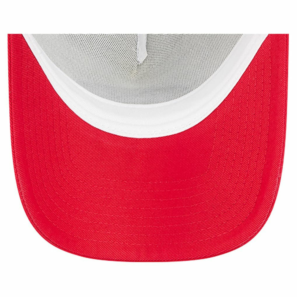 San Francisco 49ers New Era Women's Friendship Bracelet 9FORTY Adjustable Hat - White/Scarlet Hats