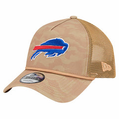 Buffalo Bills New Era Wheat Camo 9FORTY Adjustable Hat - Tan Hats
