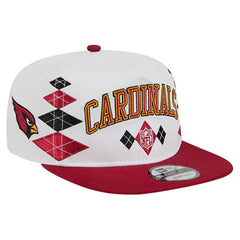 Arizona Cardinals New Era Argyle 19TWENTY Adjustable Hat - White Hats