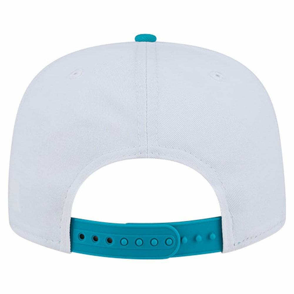 Miami Dolphins New Era Argyle 19TWENTY Adjustable Hat - White Hats