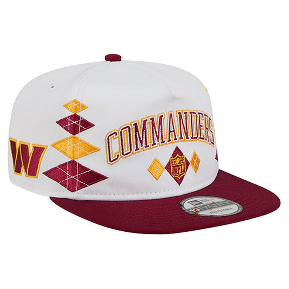 Washington Commanders New Era Argyle 19TWENTY Adjustable Hat - White Hats