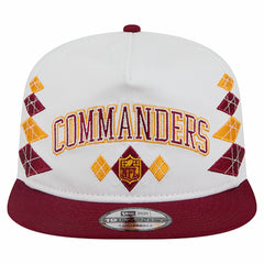 Washington Commanders New Era Argyle 19TWENTY Adjustable Hat - White Hats