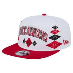 Tampa Bay Buccaneers New Era Argyle 19TWENTY Adjustable Hat - White Hats