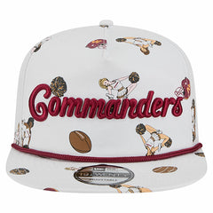 Washington Commanders New Era Team Cheer 19TWENTY Snapback Hat - White Hats