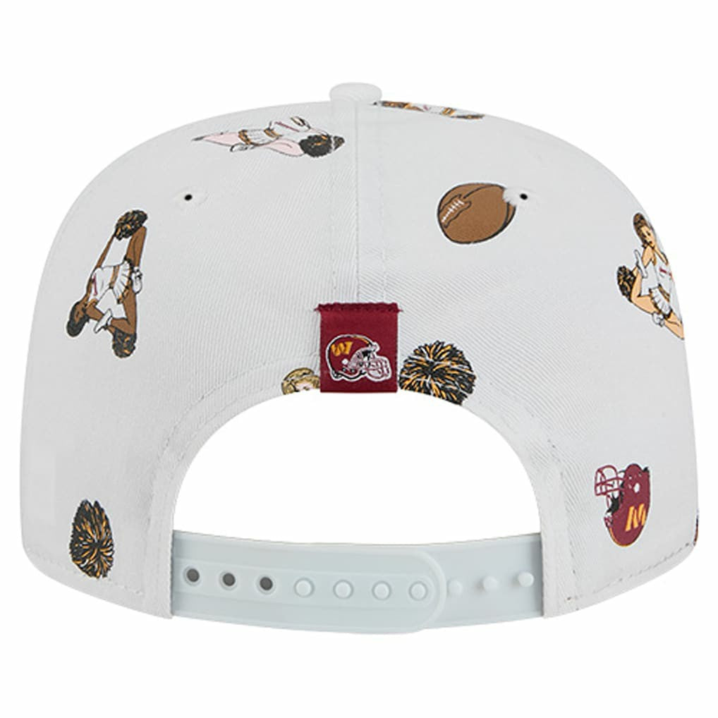 Washington Commanders New Era Team Cheer 19TWENTY Snapback Hat - White Hats