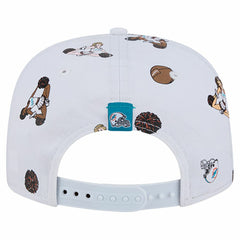 Miami Dolphins New Era Team Cheer 19TWENTY Snapback Hat - White Hats