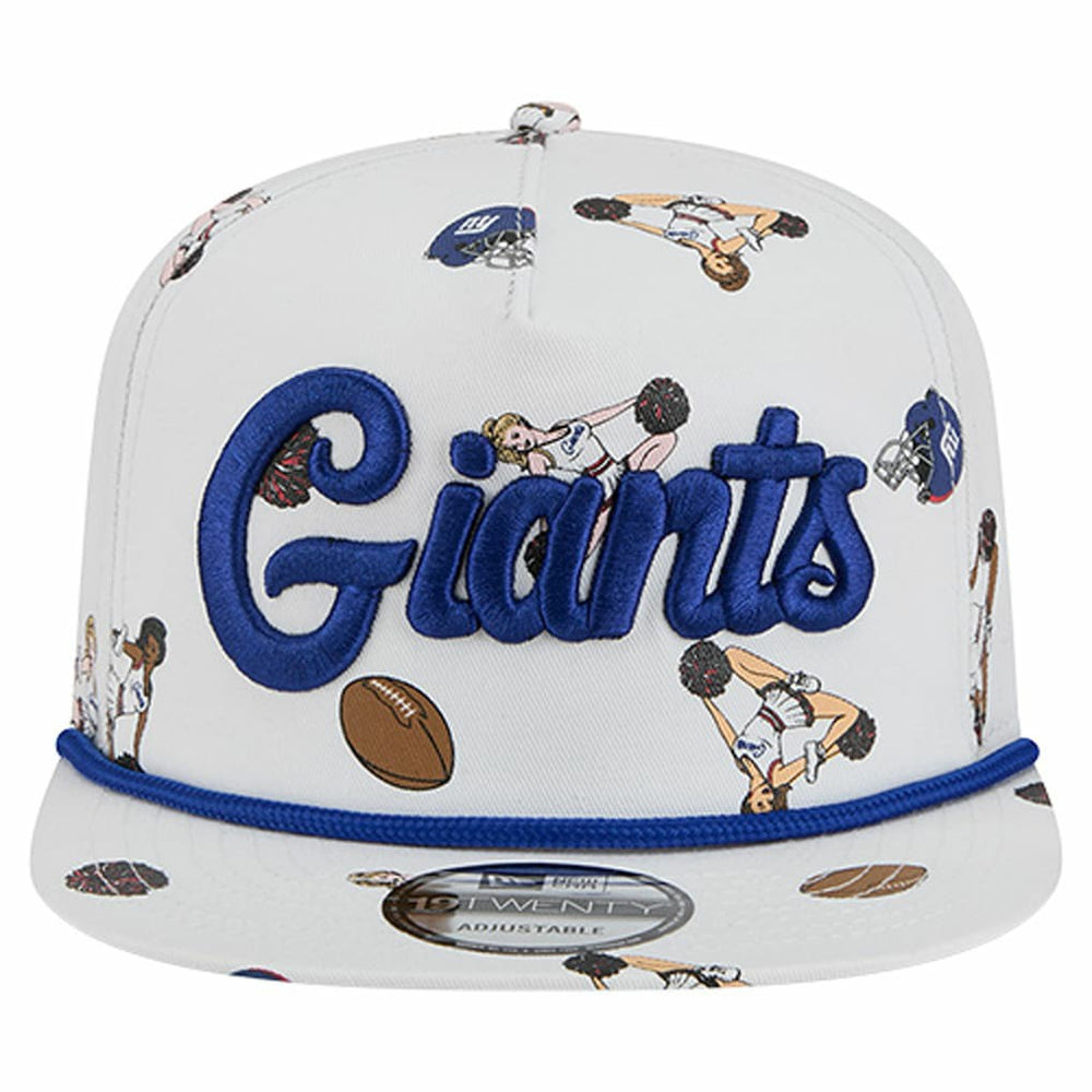 New York Giants New Era Team Cheer 19TWENTY Snapback Hat - White Hats