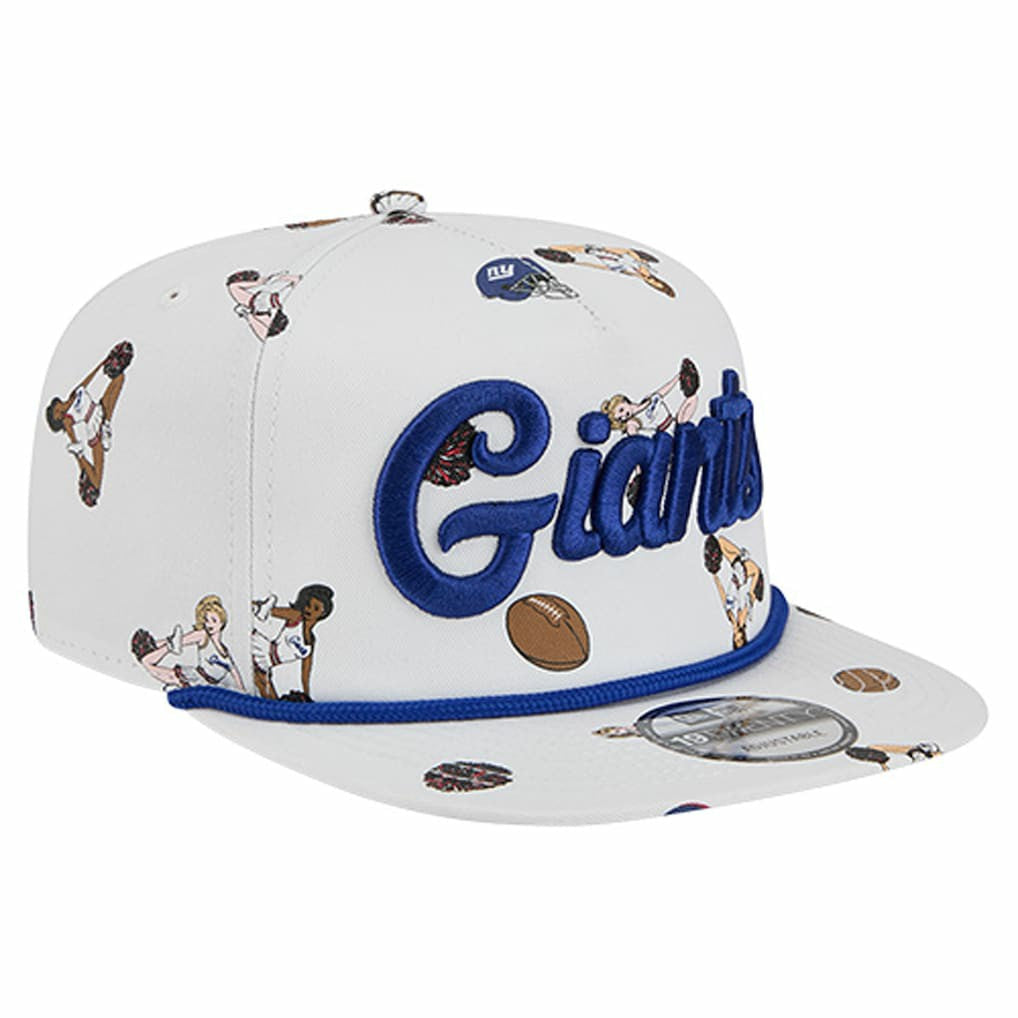 New York Giants New Era Team Cheer 19TWENTY Snapback Hat - White Hats
