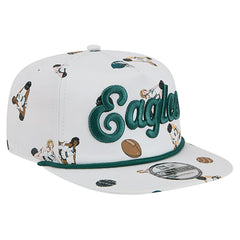 Philadelphia Eagles New Era Team Cheer 19TWENTY Snapback Hat - White Hats