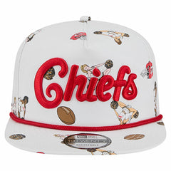 Kansas City Chiefs New Era Team Cheer 19TWENTY Snapback Hat - White Hats