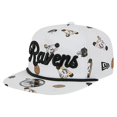 Baltimore Ravens New Era Team Cheer 19TWENTY Snapback Hat - White Hats