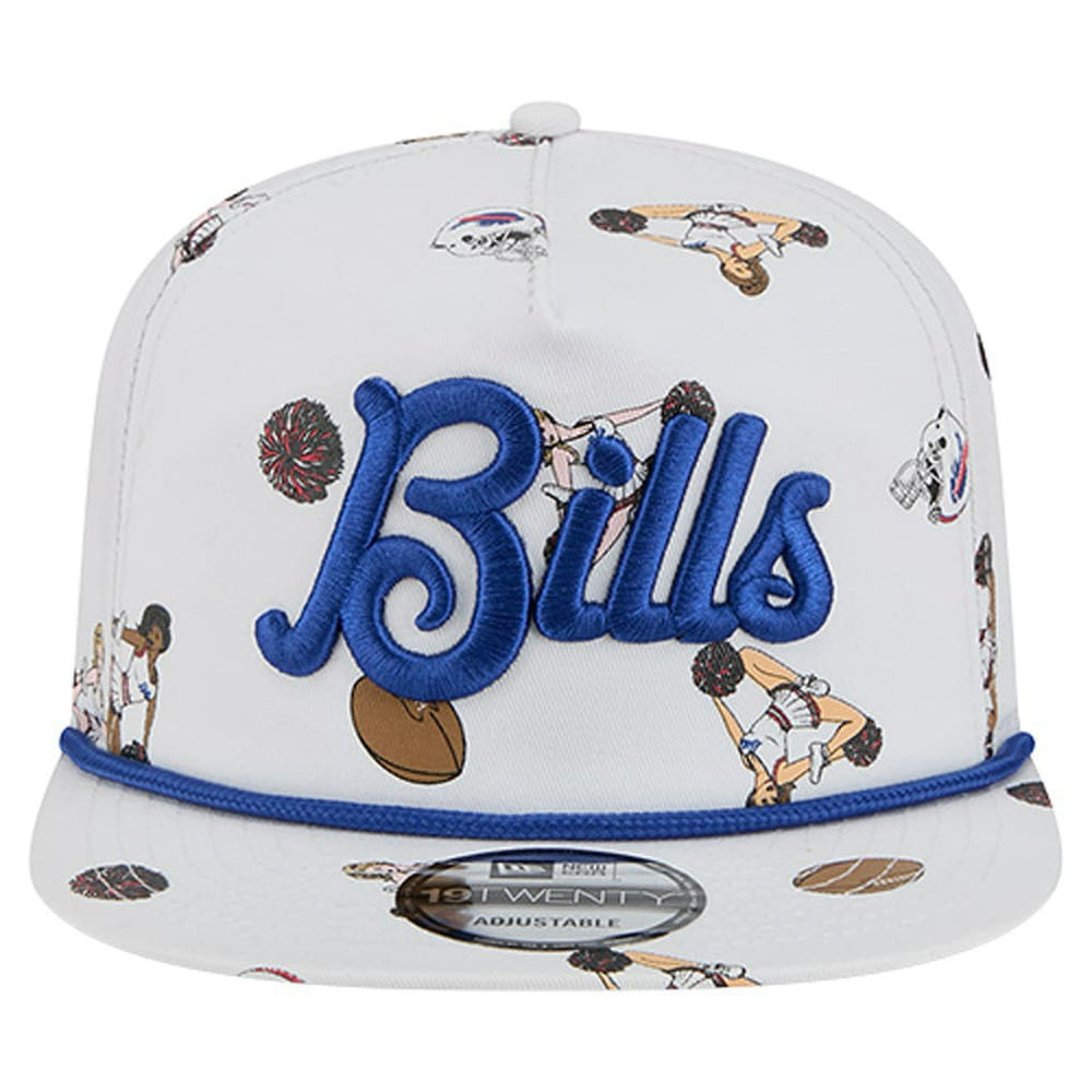 Buffalo Bills New Era Team Cheer 19TWENTY Snapback Hat - White Hats
