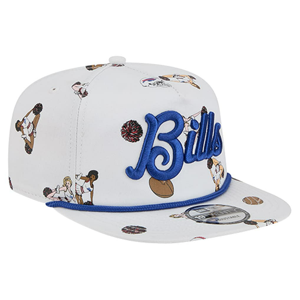 Buffalo Bills New Era Team Cheer 19TWENTY Snapback Hat - White Hats