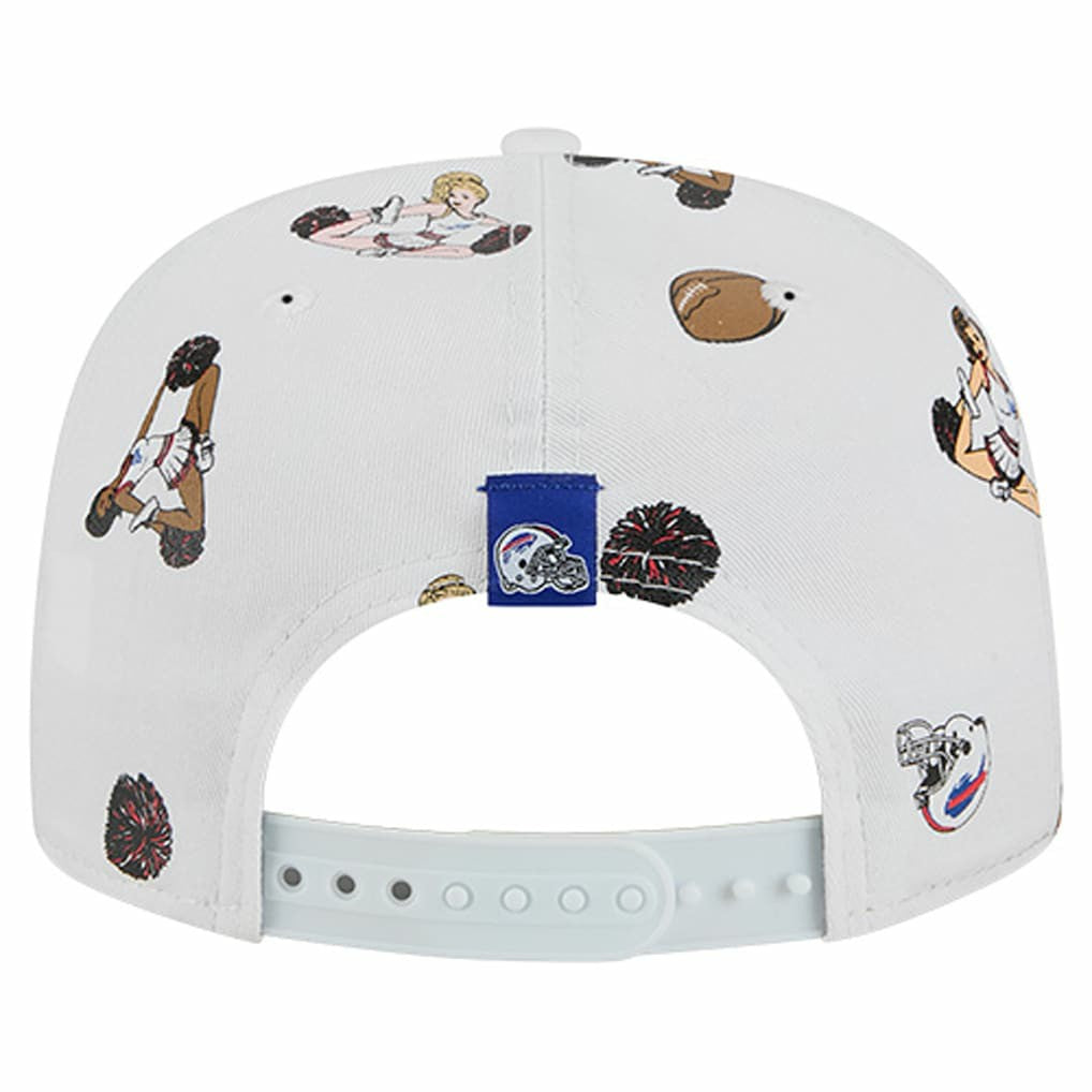 Buffalo Bills New Era Team Cheer 19TWENTY Snapback Hat - White Hats
