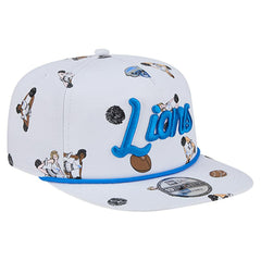 Detroit Lions New Era Team Cheer 19TWENTY Snapback Hat - White Hats