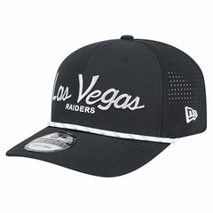 Las Vegas Raiders New Era Script 9SEVENTY Adjustable Hat - Black Hats