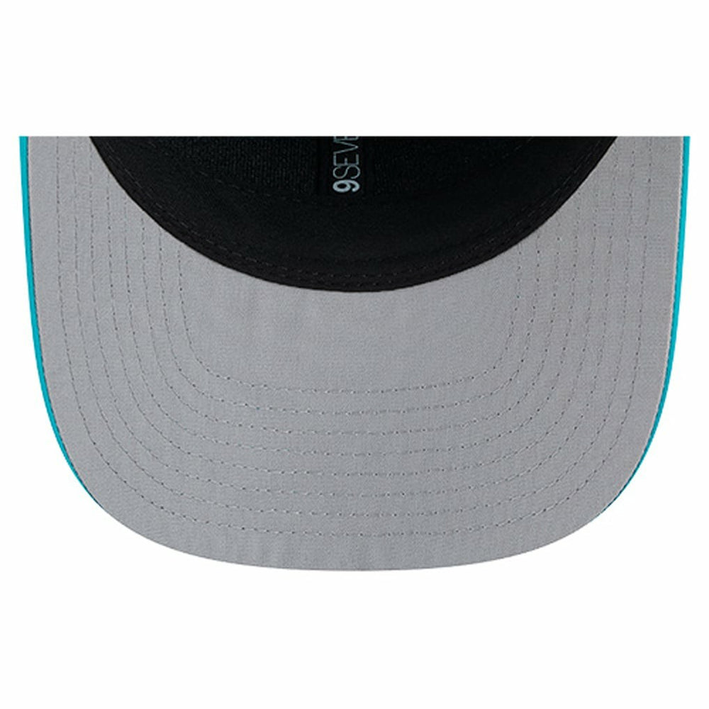 Miami Dolphins New Era Script 9SEVENTY Adjustable Hat - Aqua Hats