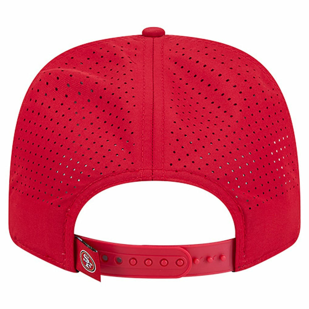 San Francisco 49ers New Era Script 9SEVENTY Adjustable Hat - Scarlet Hats