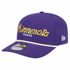 Minnesota Vikings New Era Script 9SEVENTY Adjustable Hat - Purple Hats