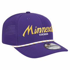 Minnesota Vikings New Era Script 9SEVENTY Adjustable Hat - Purple Hats