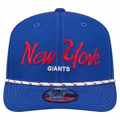 New York Giants New Era Script 9SEVENTY Adjustable Hat - Royal Hats