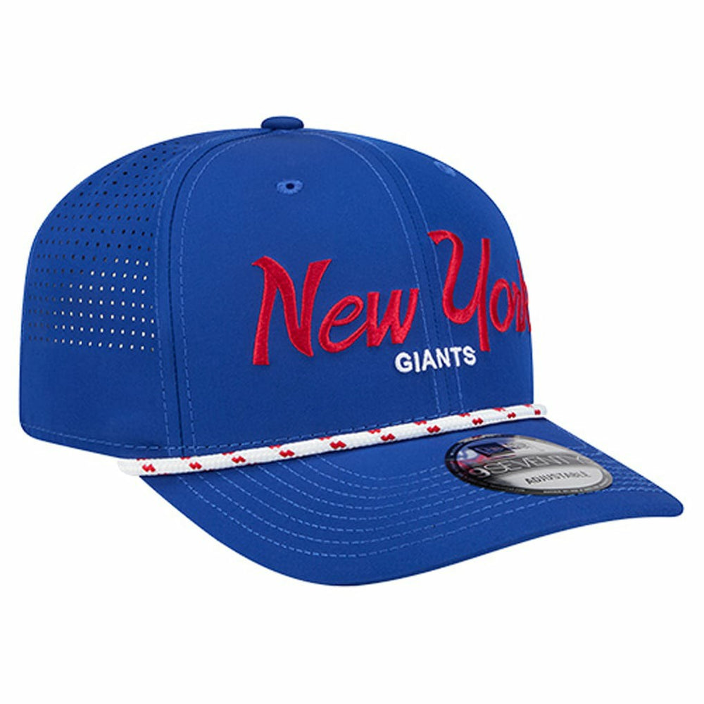 New York Giants New Era Script 9SEVENTY Adjustable Hat - Royal Hats