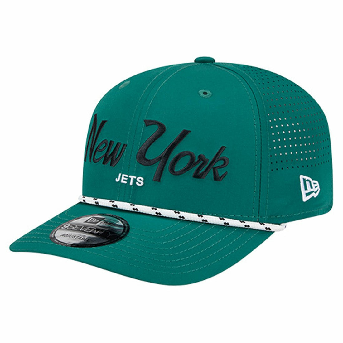 New York Jets New Era Script 9SEVENTY Adjustable Hat - Green Hats