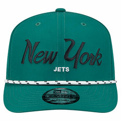 New York Jets New Era Script 9SEVENTY Adjustable Hat - Green Hats