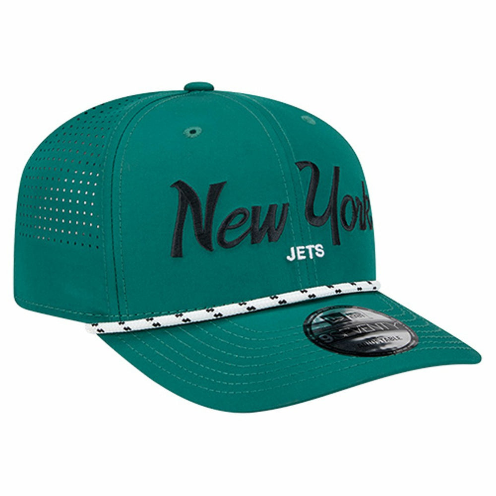 New York Jets New Era Script 9SEVENTY Adjustable Hat - Green Hats