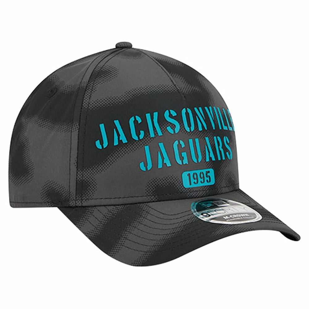 Jacksonville Jaguars New Era Halftone Camo 9FORTY Hat - Gray Hats