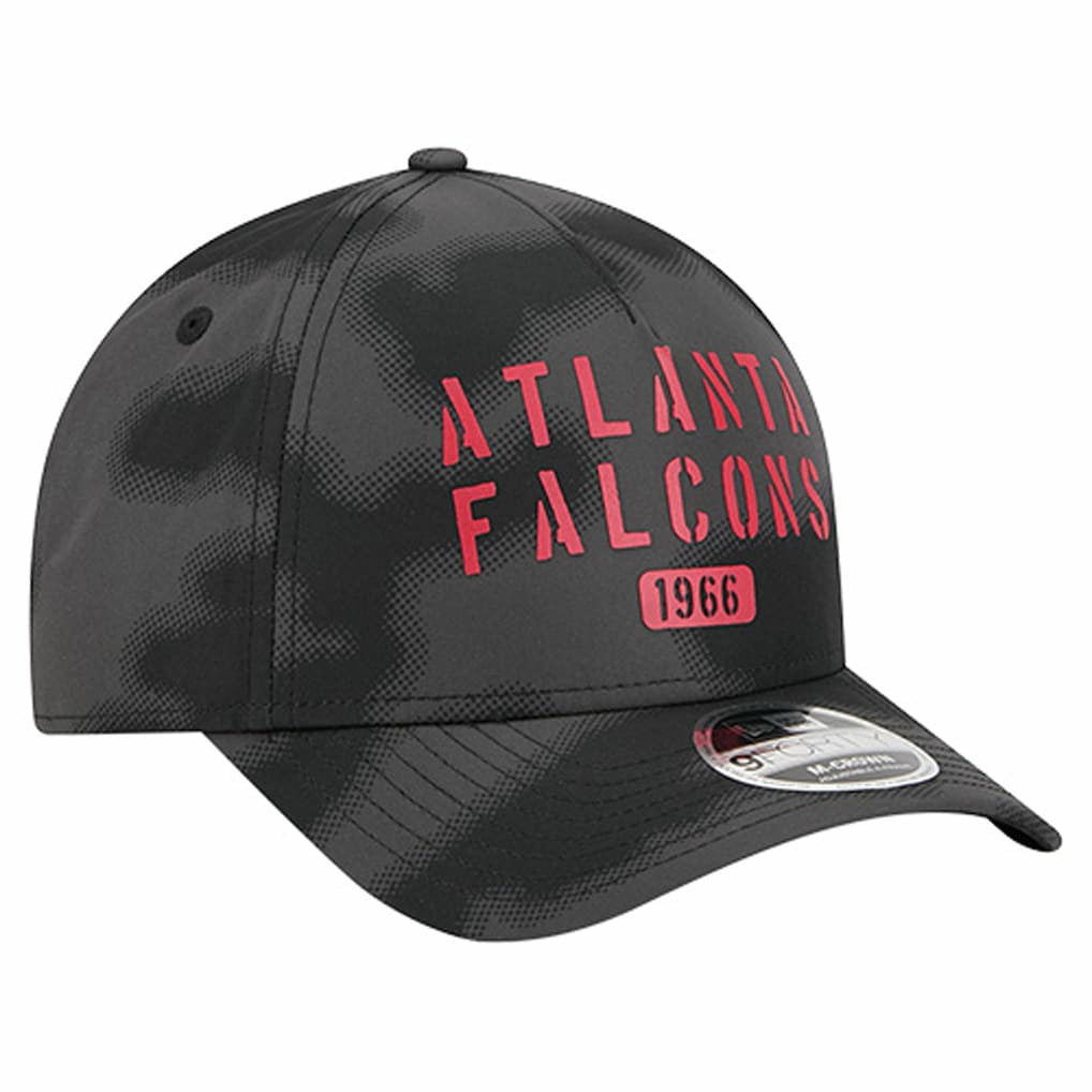 Atlanta Falcons New Era Halftone Camo 9FORTY Hat - Gray Hats