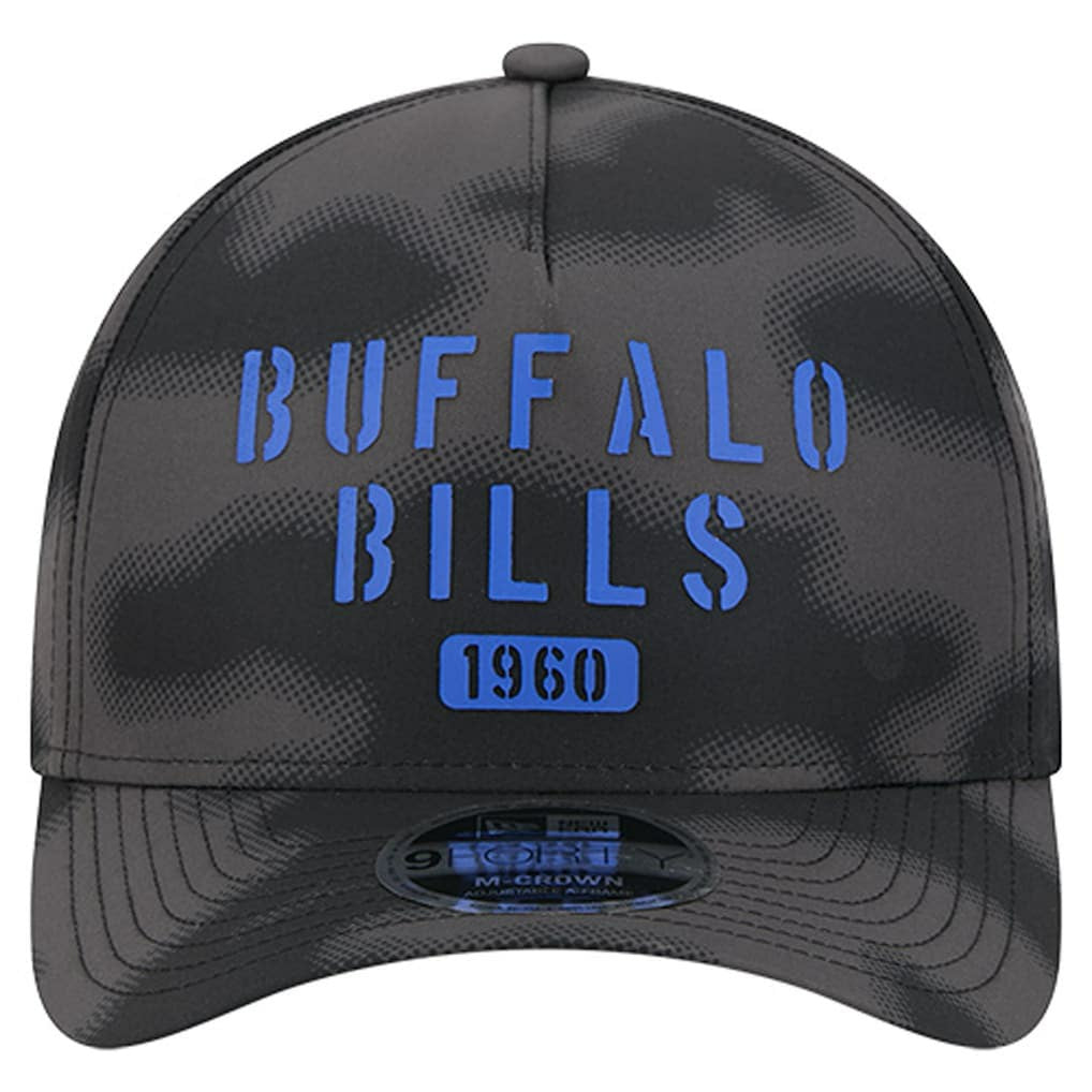 Buffalo Bills New Era Halftone Camo 9FORTY Hat - Gray Hats