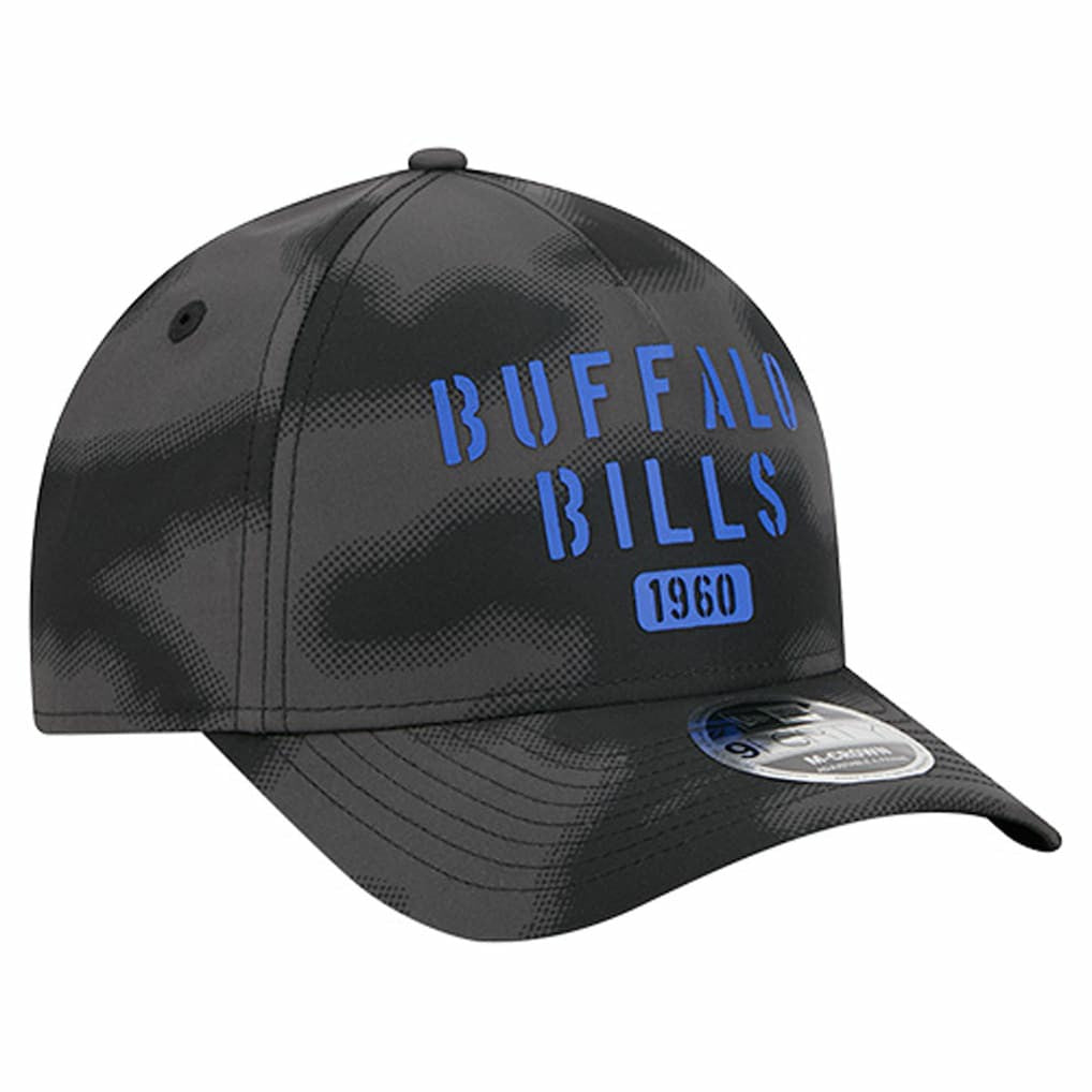 Buffalo Bills New Era Halftone Camo 9FORTY Hat - Gray Hats