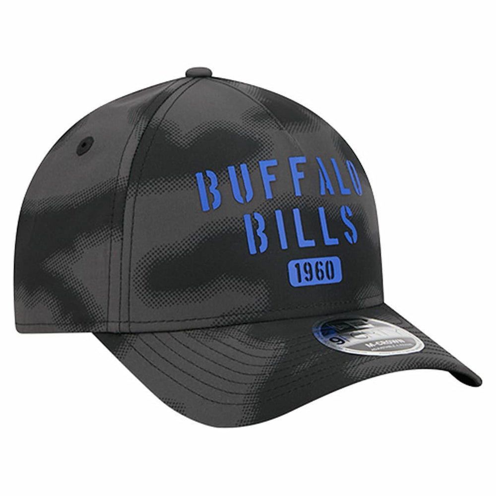 Buffalo Bills New Era Halftone Camo 9FORTY Hat - Gray Hats