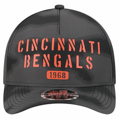 Cincinnati Bengals New Era Halftone Camo 9FORTY Hat - Gray Hats