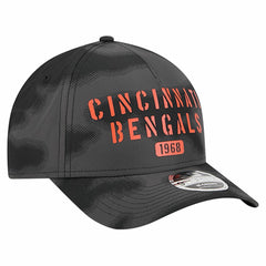 Cincinnati Bengals New Era Halftone Camo 9FORTY Hat - Gray Hats