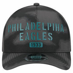 Philadelphia Eagles New Era Halftone Camo 9FORTY Hat - Gray Hats