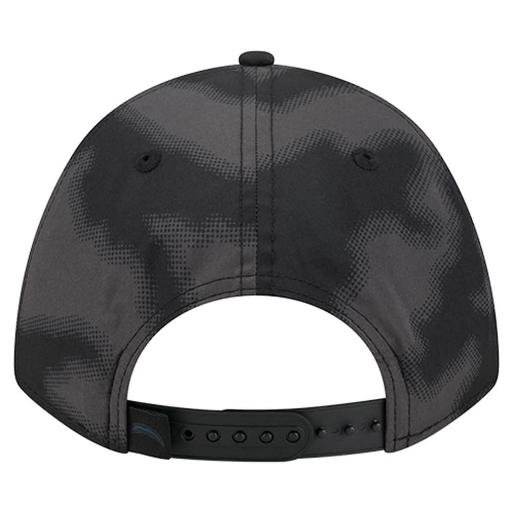 Los Angeles Chargers New Era Halftone Camo 9FORTY Hat - Gray Hats