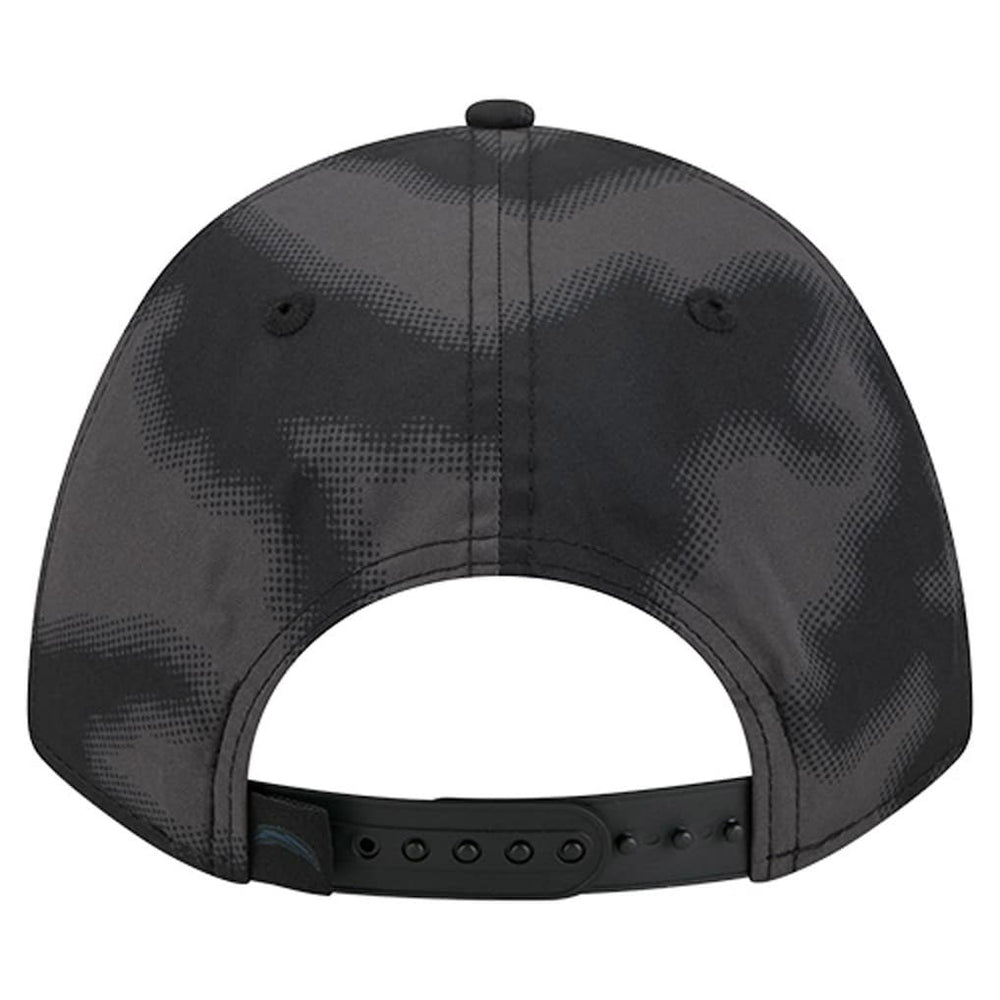 Los Angeles Chargers New Era Halftone Camo 9FORTY Hat - Gray Hats