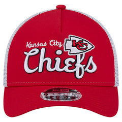 Kansas City Chiefs New Era Side Lines 9FORTY Adjustable Hat - Red Hats
