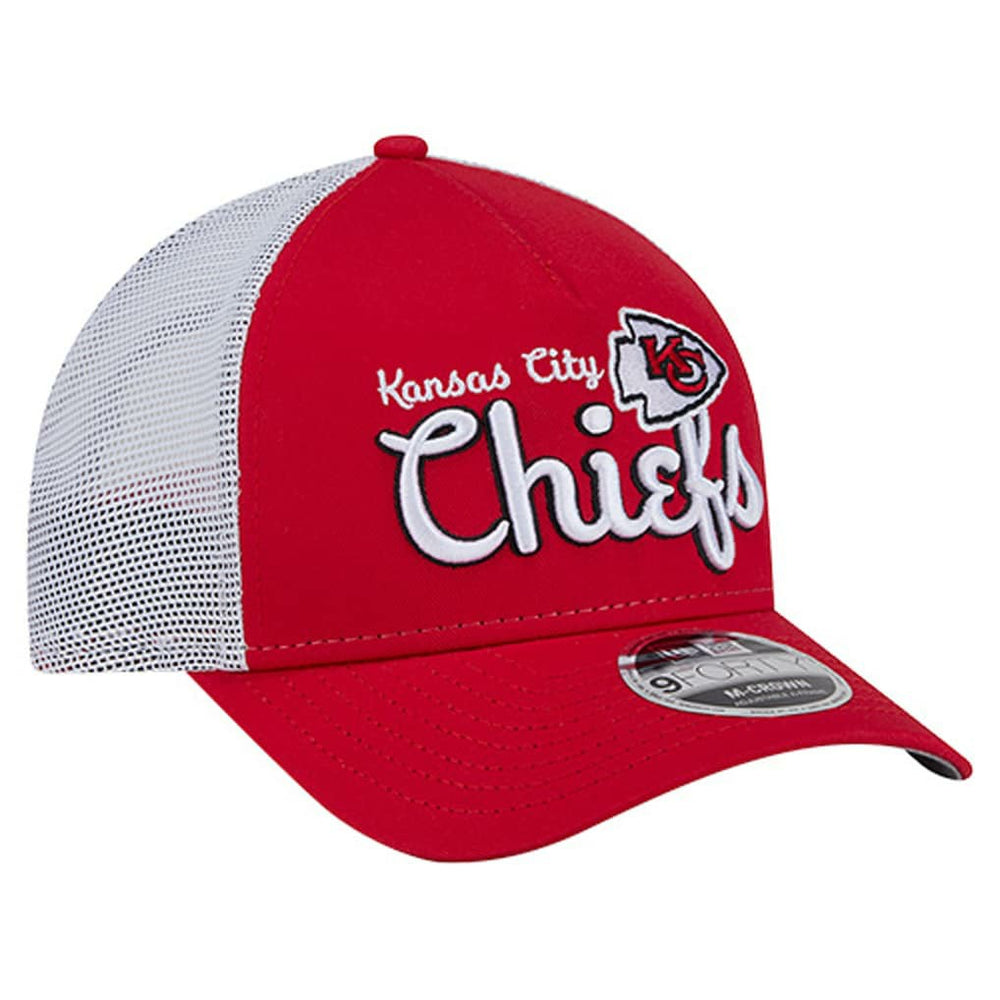 Kansas City Chiefs New Era Side Lines 9FORTY Adjustable Hat - Red Hats