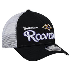 Baltimore Ravens New Era Side Lines 9FORTY Adjustable Hat - Black Hats
