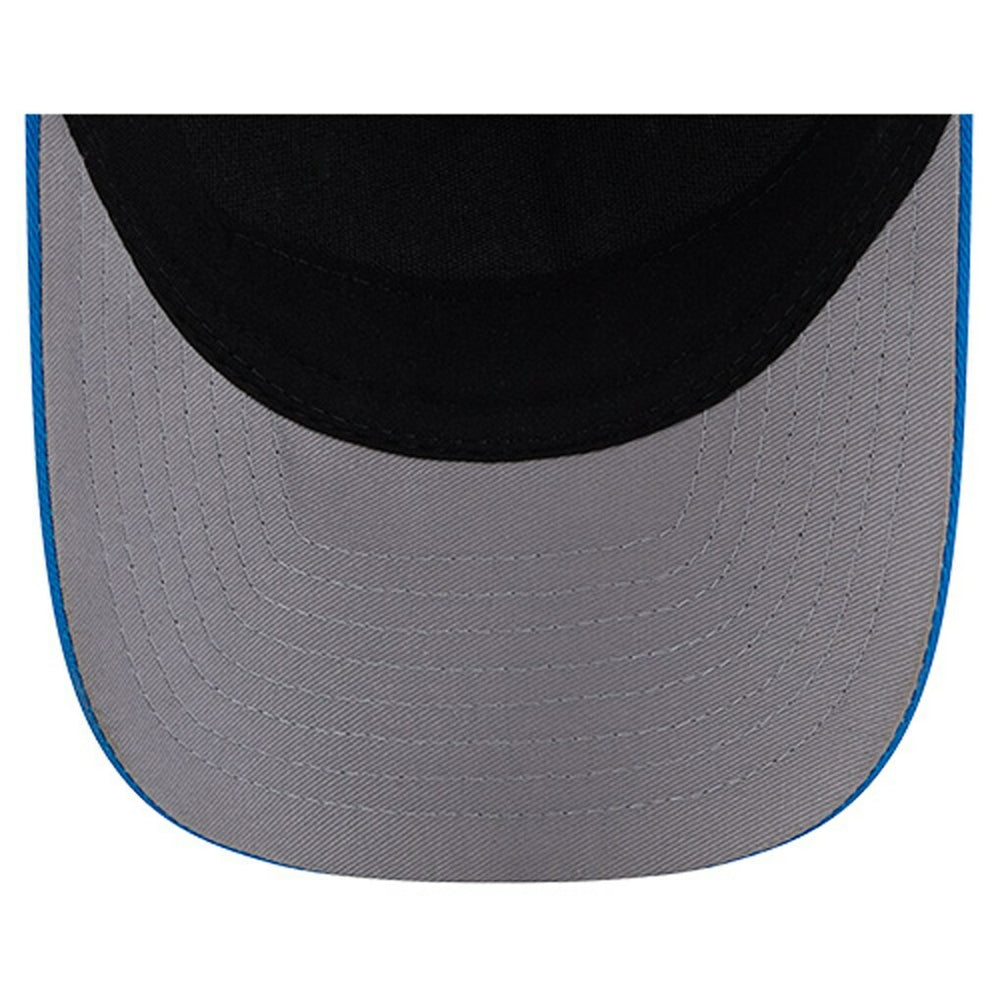 Detroit Lions New Era Side Lines 9FORTY Adjustable Hat - Blue Hats