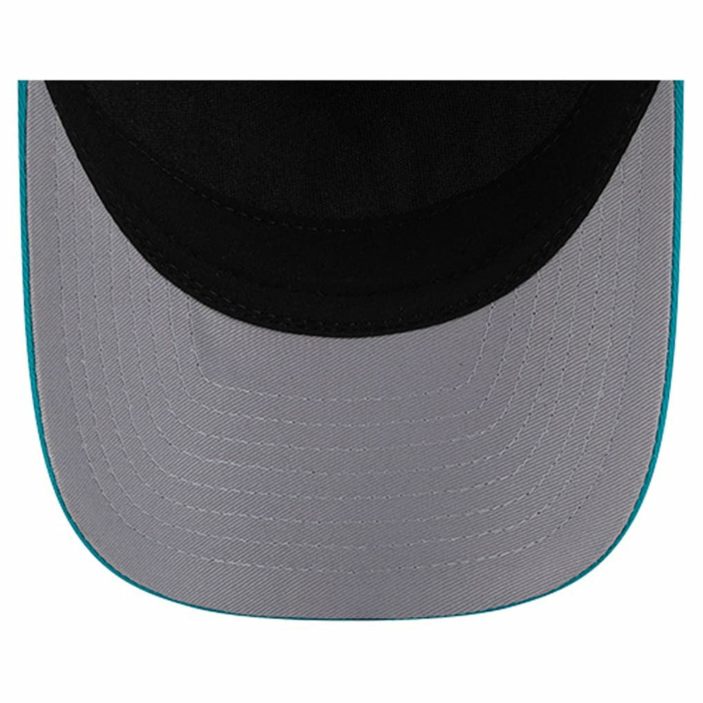 Miami Dolphins New Era Side Lines 9FORTY Adjustable Hat - Aqua Hats
