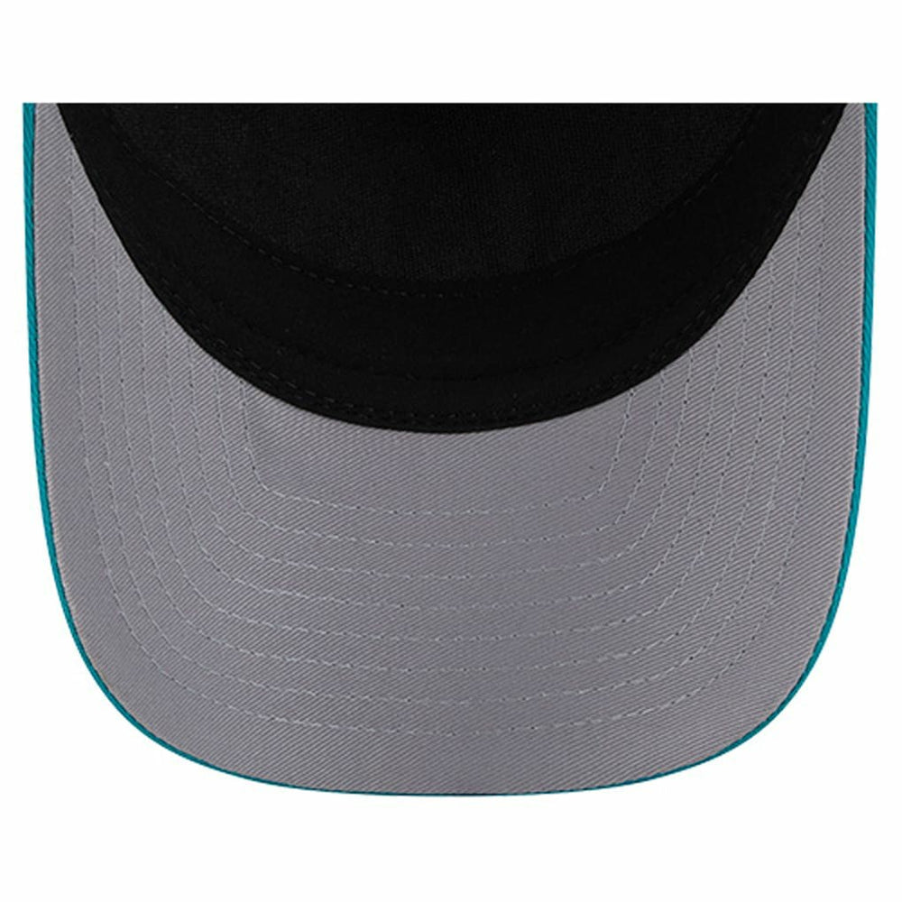 Miami Dolphins New Era Side Lines 9FORTY Adjustable Hat - Aqua Hats