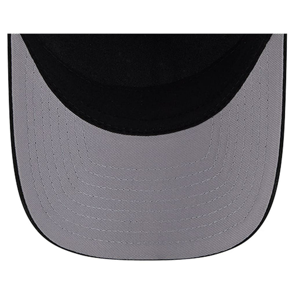 Las Vegas Raiders New Era Side Lines 9FORTY Adjustable Hat - Black Hats