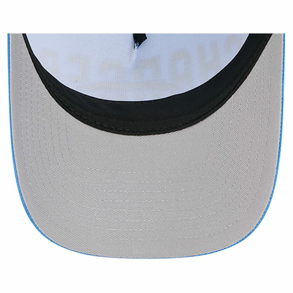 Los Angeles Chargers New Era Tie Dye Fade 9Forty M-Crown A-Frame Adjustable Hat - Powder Blue Hats
